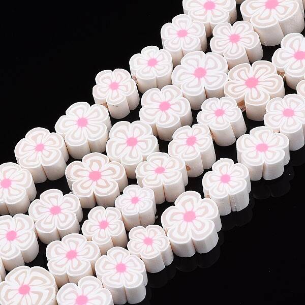 Handmade Polymer Clay Bead Strands
