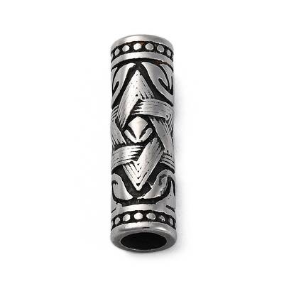 304 Stainless Steel Glossy European Beads