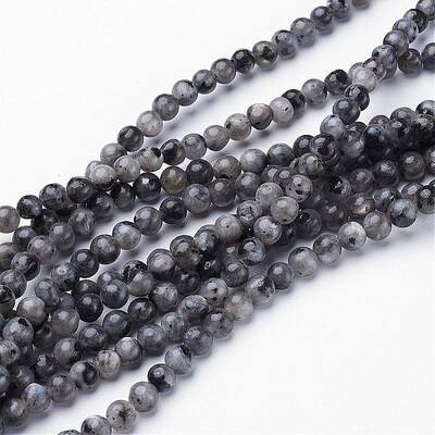 Natural Larvikite Beads Strands