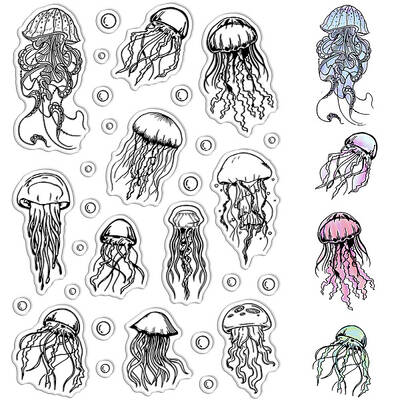 Custom PVC Plastic Clear Stamps