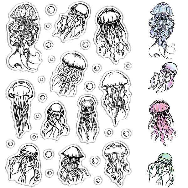 Custom PVC Plastic Clear Stamps