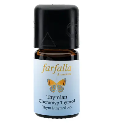 Farfalla Chemotype Thyme Thymol Organic Grand Cru, 5 ml