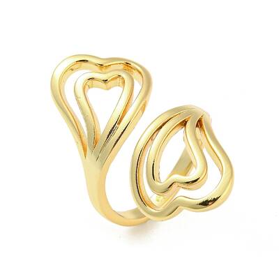 Brass Open Cuff Rings