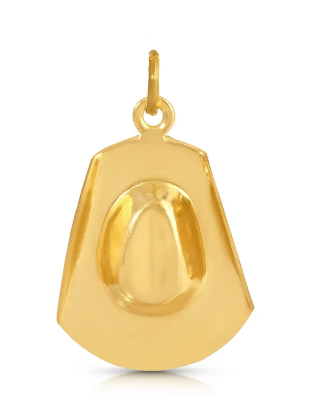 Hat Charm | Metal Color: Gold