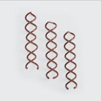Kitsch Brown Bun Twists 3pc Set