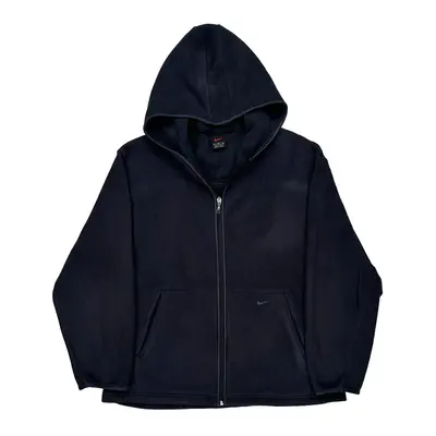Nike Hoodie - Medium Black Polyester