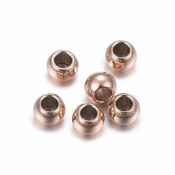 Ion Plating(IP) 304 Stainless Steel Beads