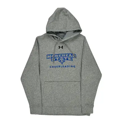Morehead State Cheerleading Under Armour Hoodie - Small Grey Polyester Blend