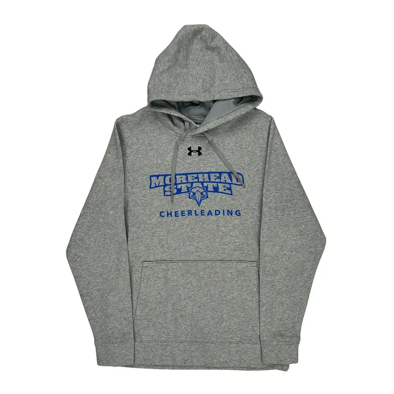 Morehead State Cheerleading Under Armour Hoodie - Small Grey Polyester Blend