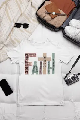 Cut Out Faith Tee