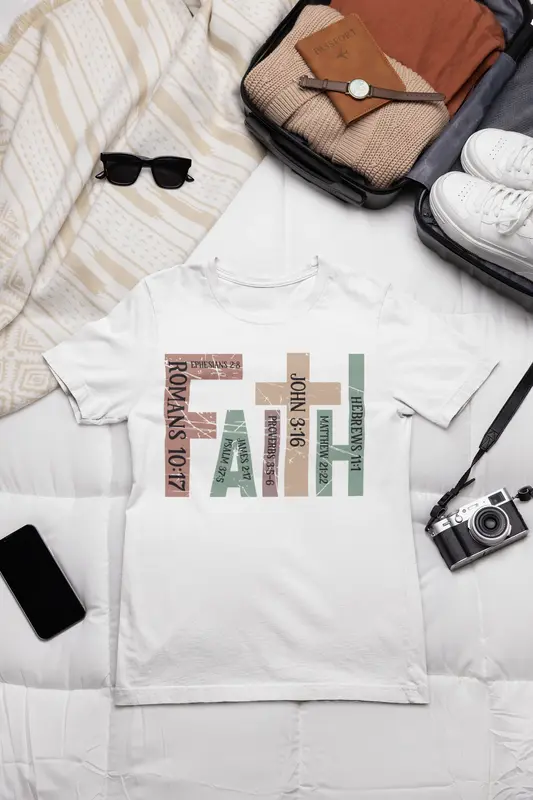 Cut Out Faith Tee
