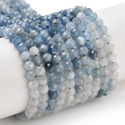 Natural Aquamarine Beads Strands