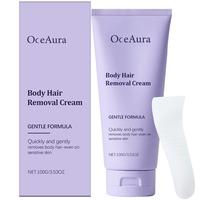 Body Hair Removal Cream With Spatula Applicator, Advanced Facial hair Removal for Women, Body Hair Removal Cream for Sensitiv...