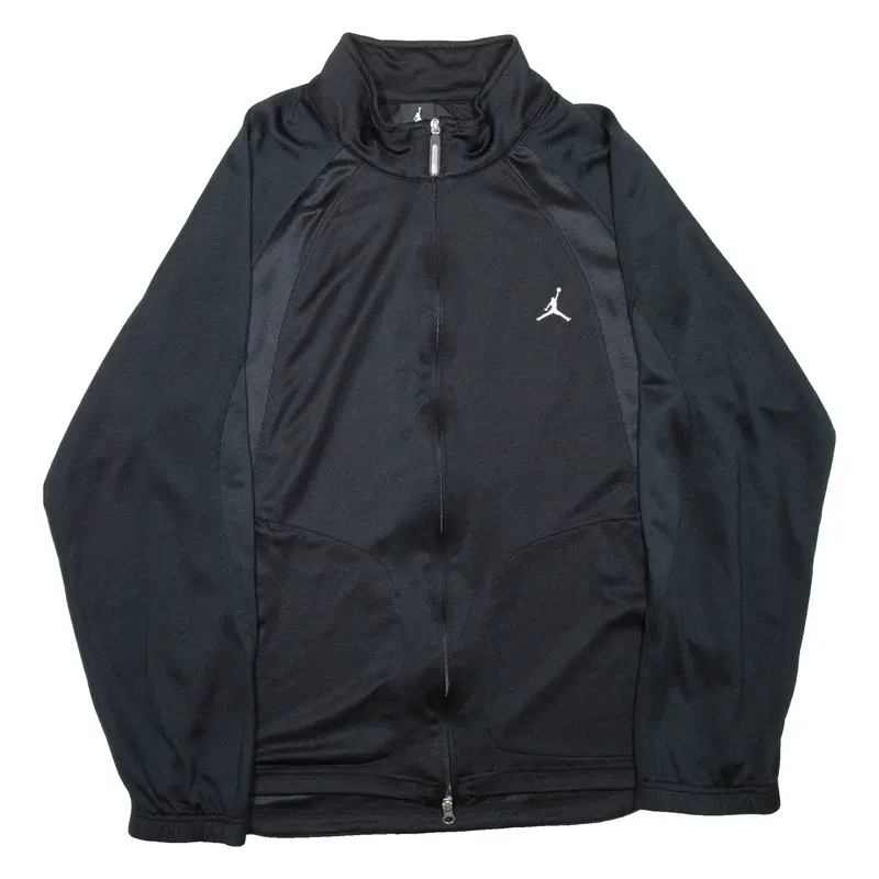AIR JORDAN Mens Track Jacket Black L