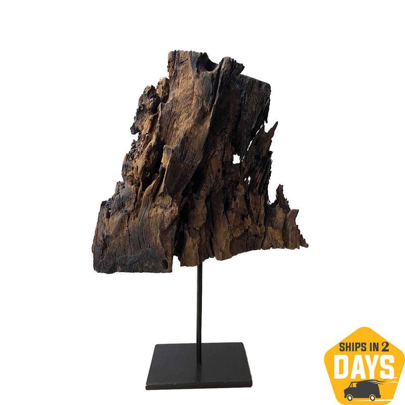 Original Abstract Wood Sculpture Art Abstract Wood Decor Hand Carved Art Modern Table Desktop Decor | MOMENT OF ETERNITY 17.7...
