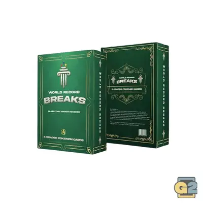 Guinness World Records Pokemon Trading Card Game World Record Breaks Box/Pack