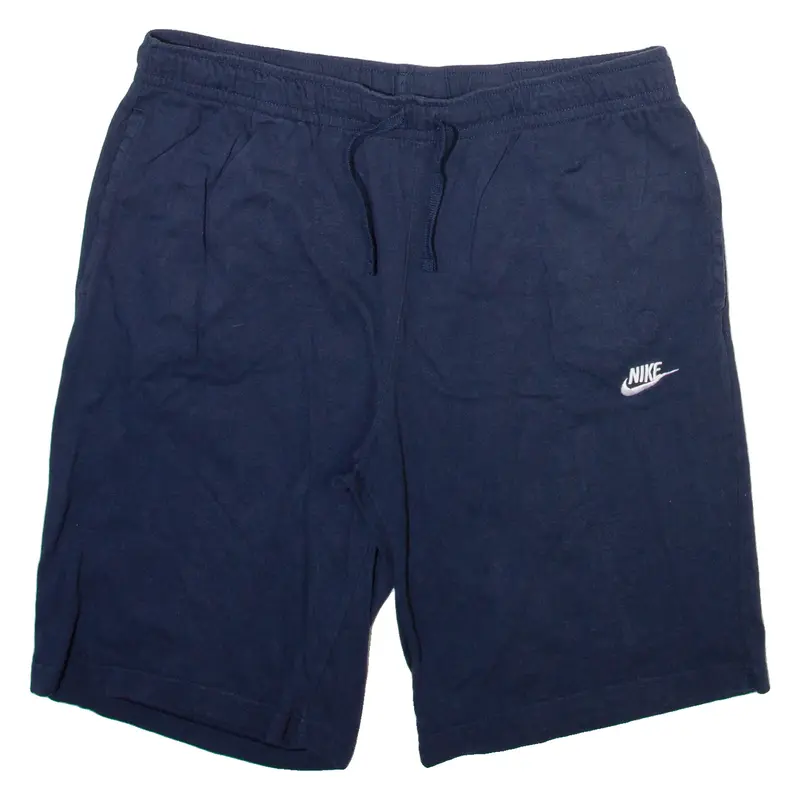 NIKE Mens Casual Shorts Blue XL W34