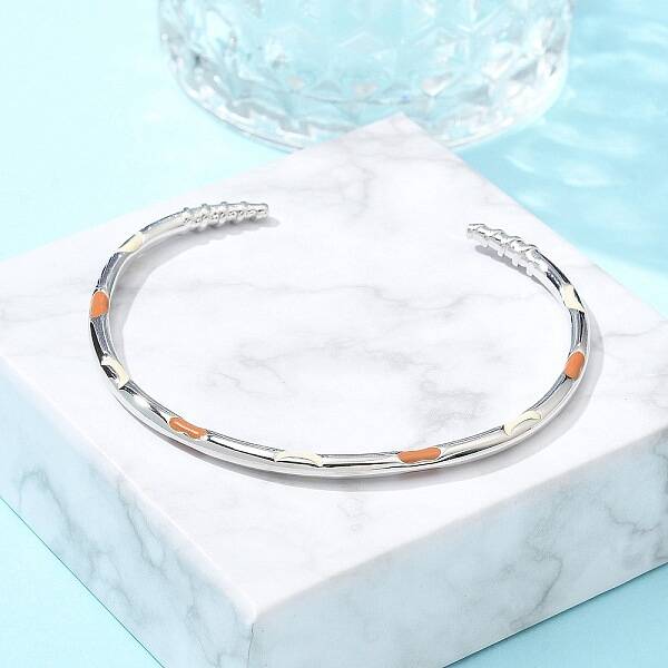 Brass Open Cuff Bangles for Women