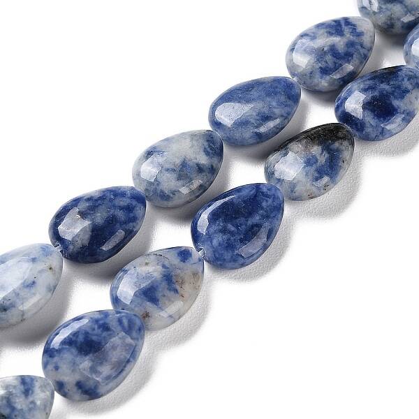 Natural Blue Spot Jasper Beads Strands