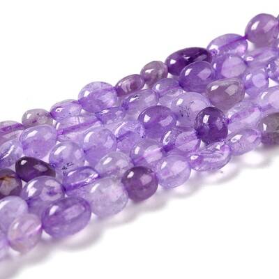 Natural Amethyst Beads Strands