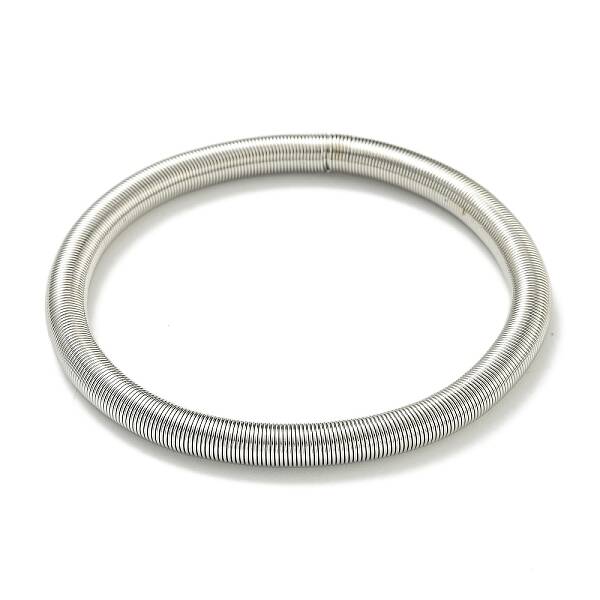 Non-Tarnish Adjustable 304 Stainless Steel Spring Bangles