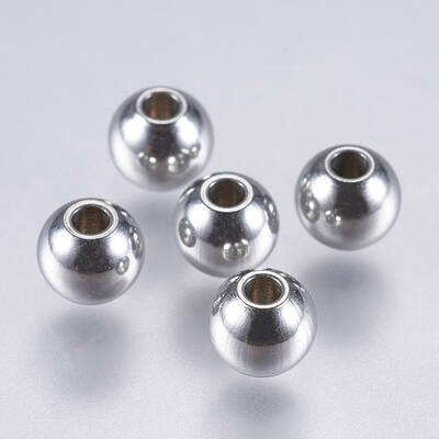 Tarnish Resistant 304 Stainless Steel Beads