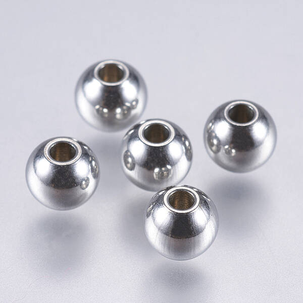 Tarnish Resistant 304 Stainless Steel Beads