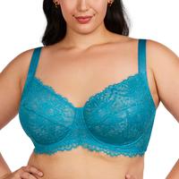 Live Exclusive HSIA Sunflower Floral Lace Unlined Unpadded Breathable Comfort Women Plus Size Underwire Bra