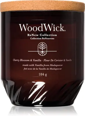 Woodwick ReNew Cherry Blossom & Vanilla - 184.0 g