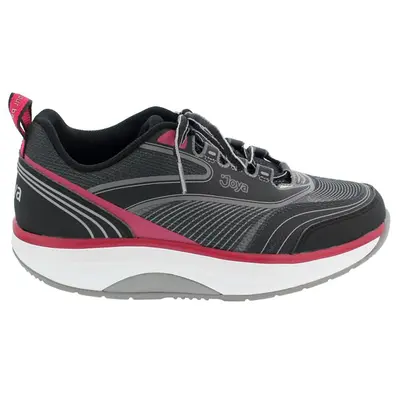 Joya ID Zoom II Textile Synthetic Women's Lace Up Shoes - Black Pink - Size:US 9 Women