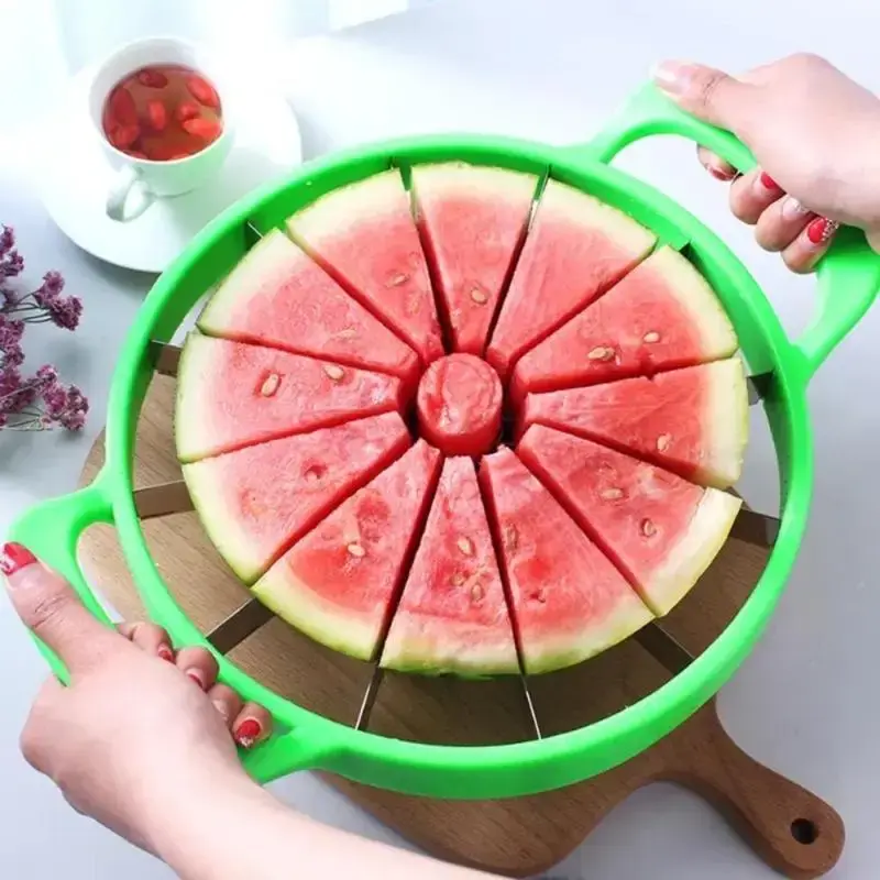 Watermelon Slicer, Portable Non-slip Watermelon Cutter, Modern Fruit & Vegetable Cutter, Kitchen Utensils & Gadgets, Kitchen ...