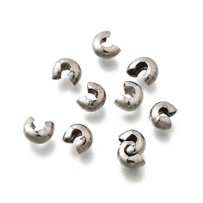 304 Stainless Steel Crimp Beads Covers