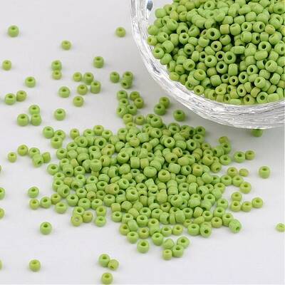 12/0 Opaque Colours Round Glass Seed Beads