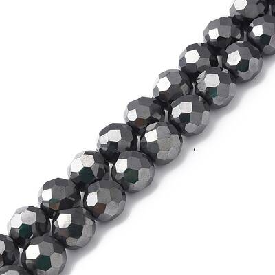 Synthetic Non-magnetic Hematite Beads Strands