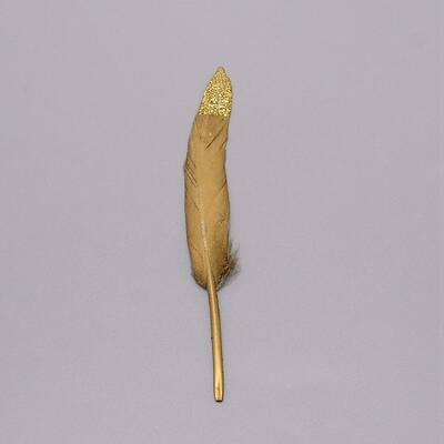 Glitter Goose Feather Costume Accessories