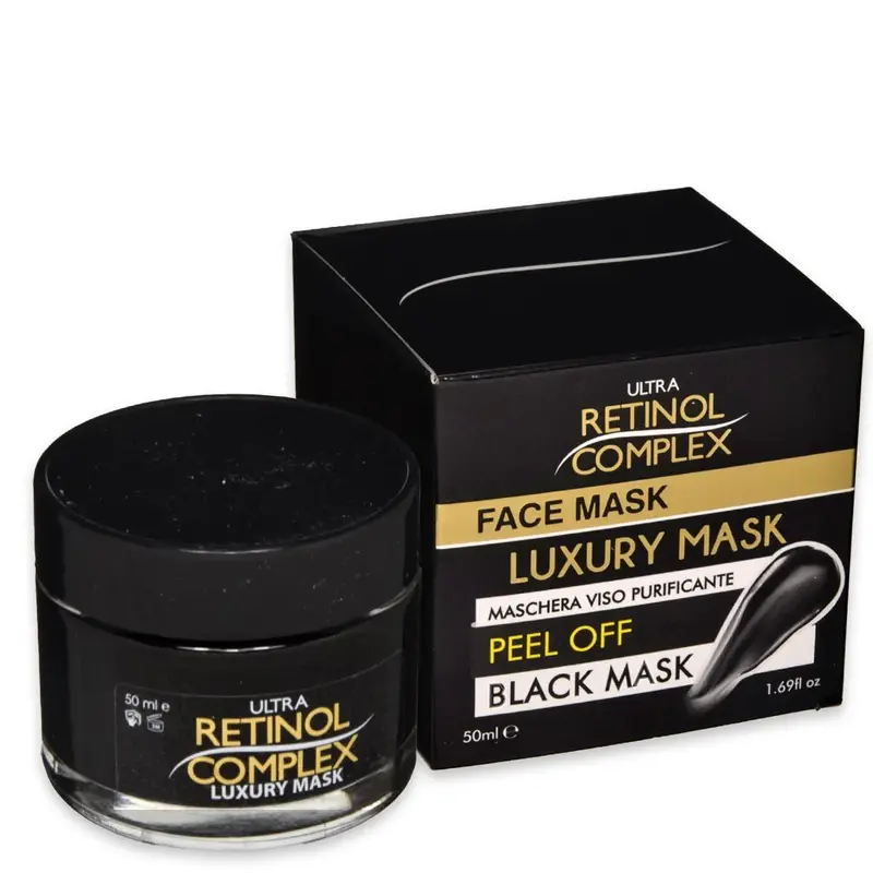 Maschera Di Lusso Nera Al Complesso Di Retinolo 50 Ml