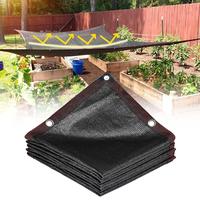 Summer Garden Folding Mesh Shade Fabric, 12 Stitch Upgraded Shade Mesh with Grommets for Patio Plants, Garden Pool and Outdoo...