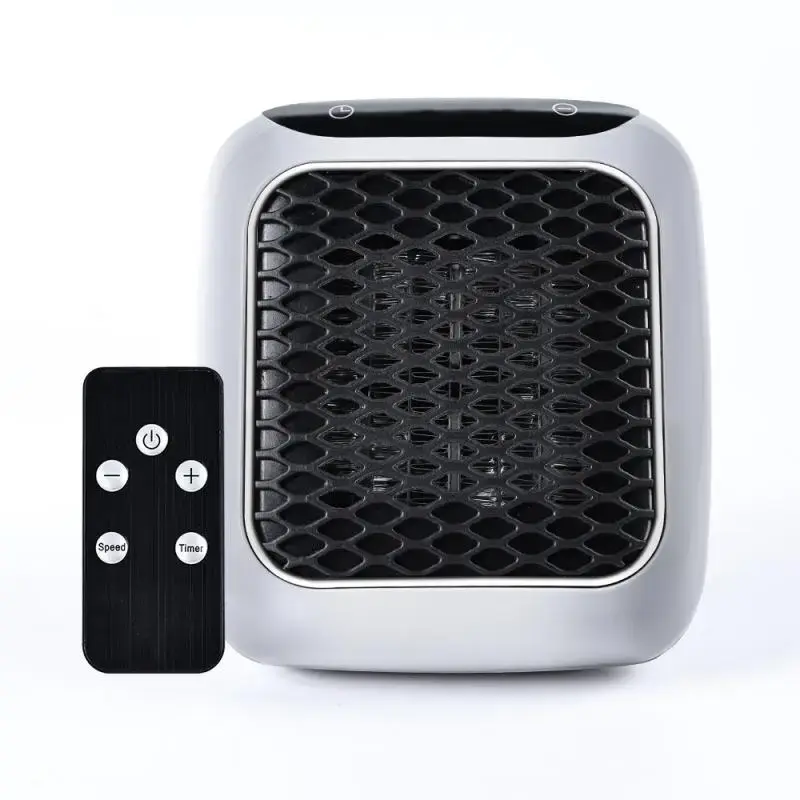 Space Heater, Wall Mounted Heater with Adjustable Thermostat with 12 Hour Timer, Automatic Off Quiet & Space Saving Ceramic M...