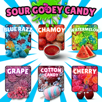 Sour Gooey Candy- Astro Freeze Treats- Pick Flavor & Size- Gushing Liquid Center- 5oz- Chewy Fruit Snack
