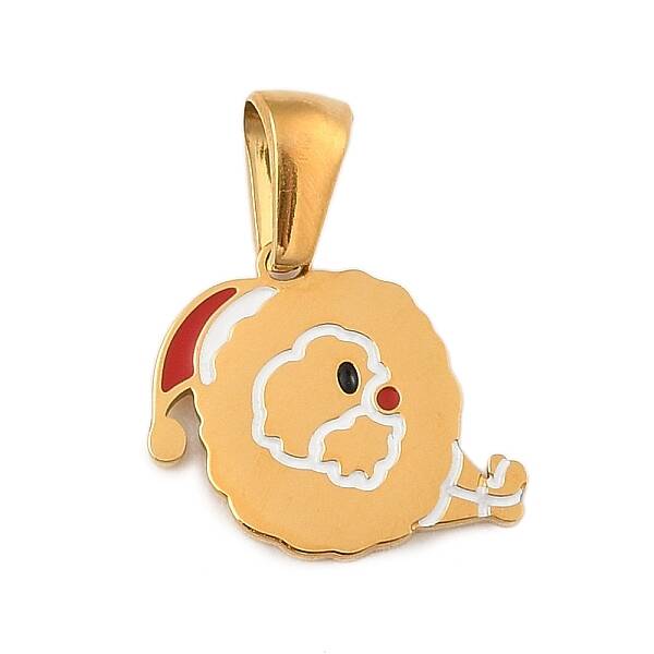 Christmas Theme 304 Stainless Steel Pendants