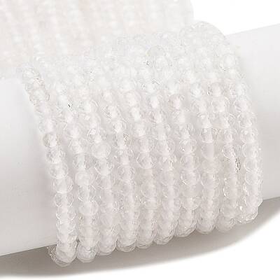 Natural Quartz Crystal Beads Strands