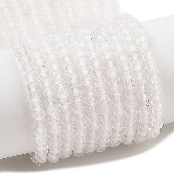 Natural Quartz Crystal Beads Strands