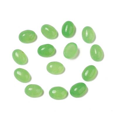 Natural Malaysia Jade Dyed Cabochons