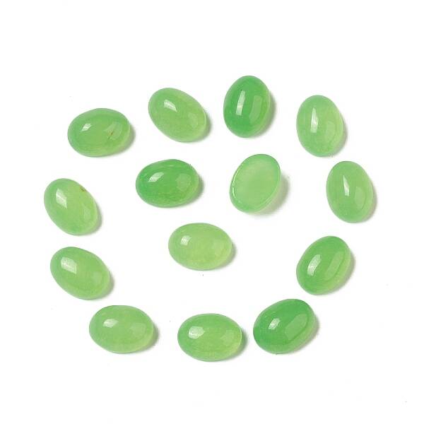 Natural Malaysia Jade Dyed Cabochons
