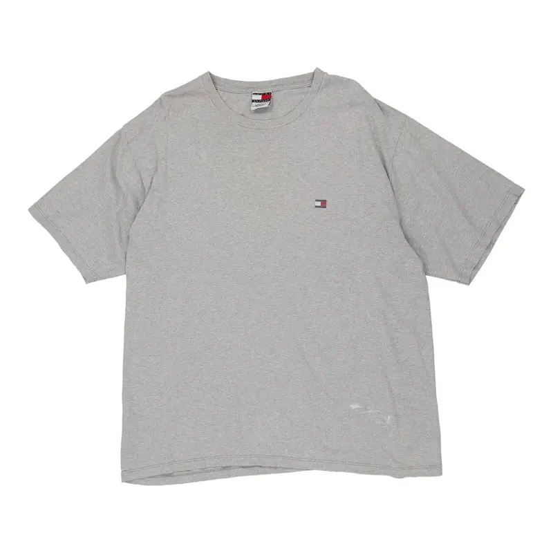 Made in USA Tommy Hilfiger T-Shirt - XL Grey Cotton