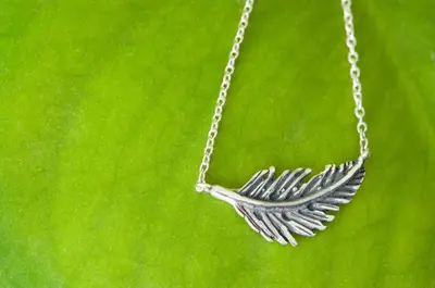 Lucky Feather Necklace