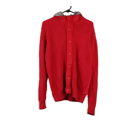Marlboro Classics Hoodie - Large Red Cotton