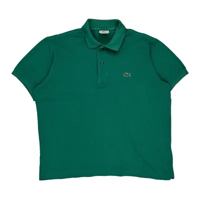 Lacoste Polo Shirt - Large Green Cotton
