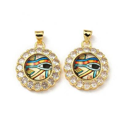 Real 18K Gold Plated Brass Pendants
