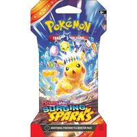 Pokémon TCG: Scarlet & Violet – Surging Sparks Sleeved Booster Pack (10 Cards, Random Art)